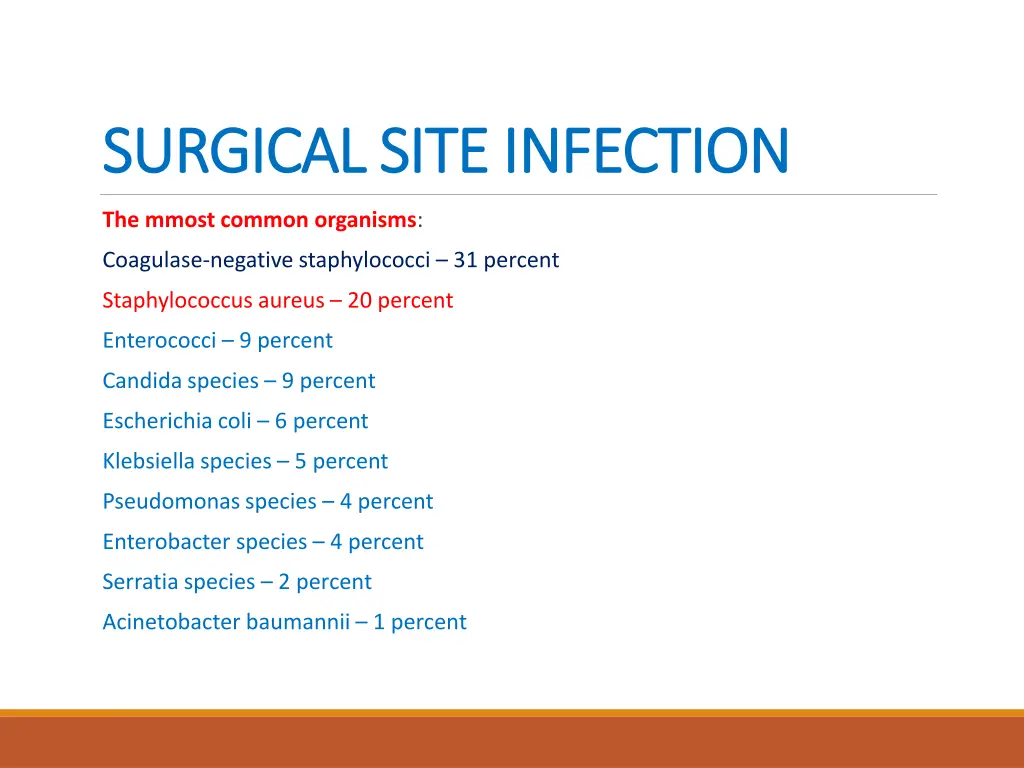 surgical site infection surgical site infection 2