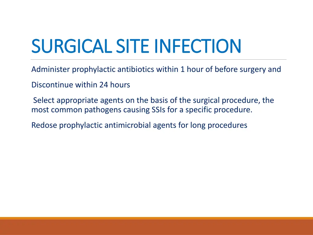 surgical site infection surgical site infection 3