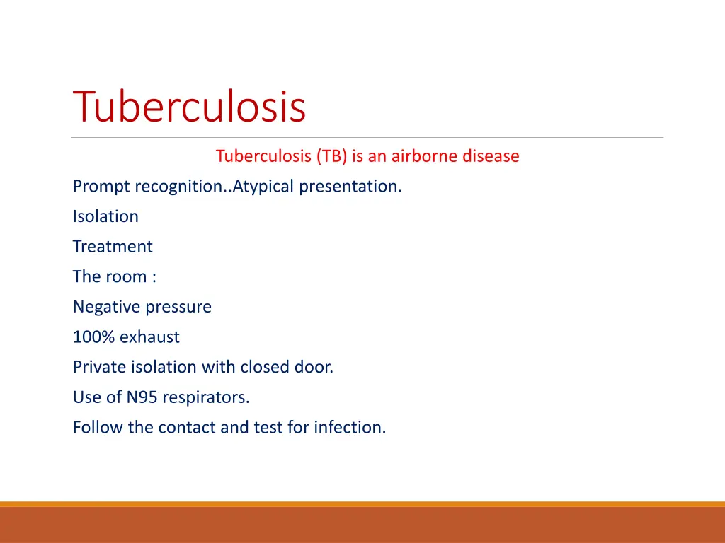 tuberculosis