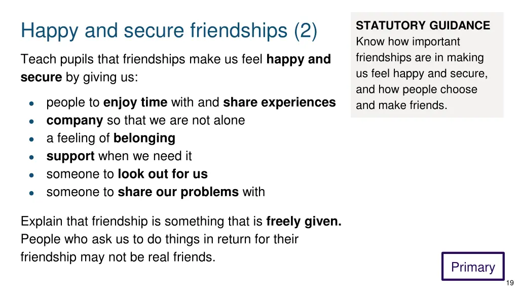 happy and secure friendships 2