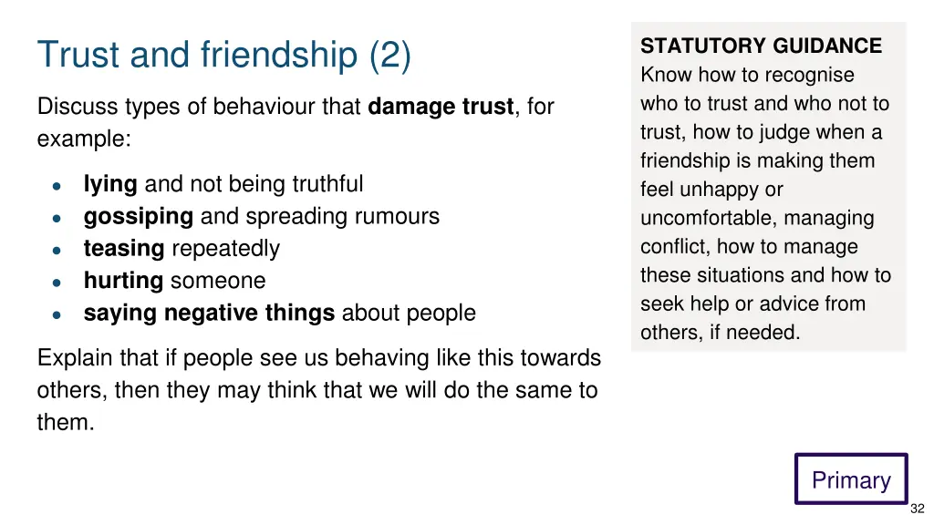 trust and friendship 2