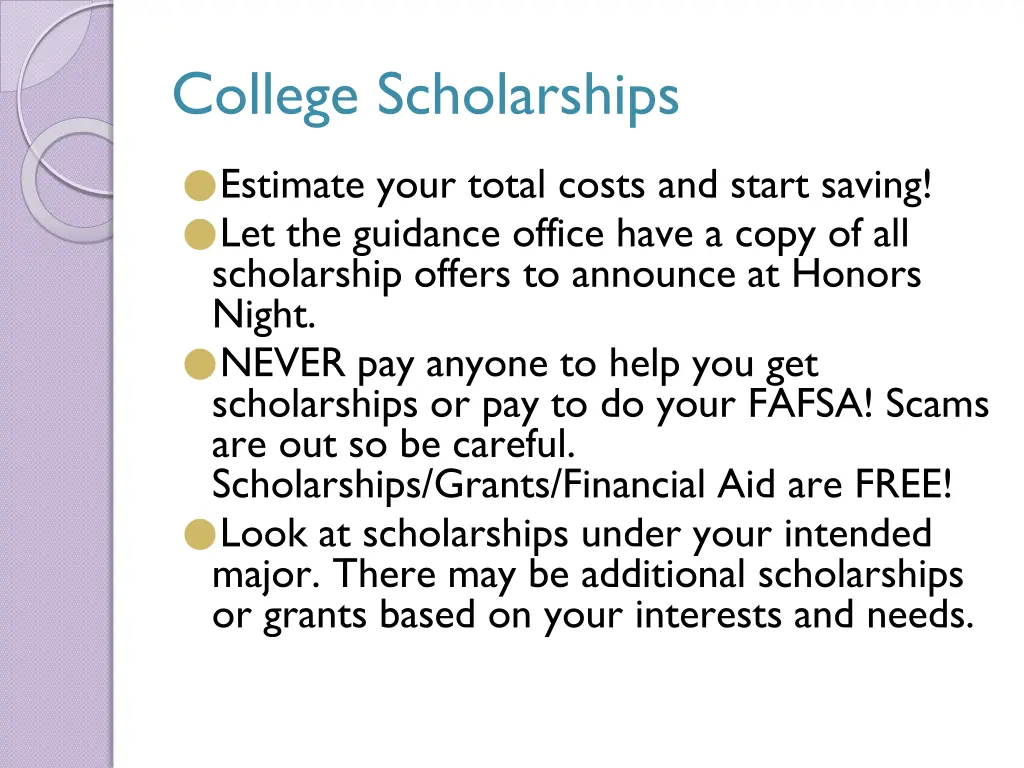 college scholarships 2