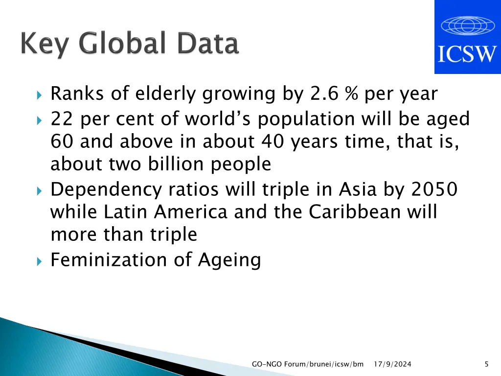 ranks of elderly growing by 2 6 per year