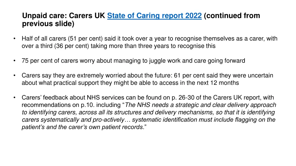 unpaid care carers uk state of caring report 2022 1