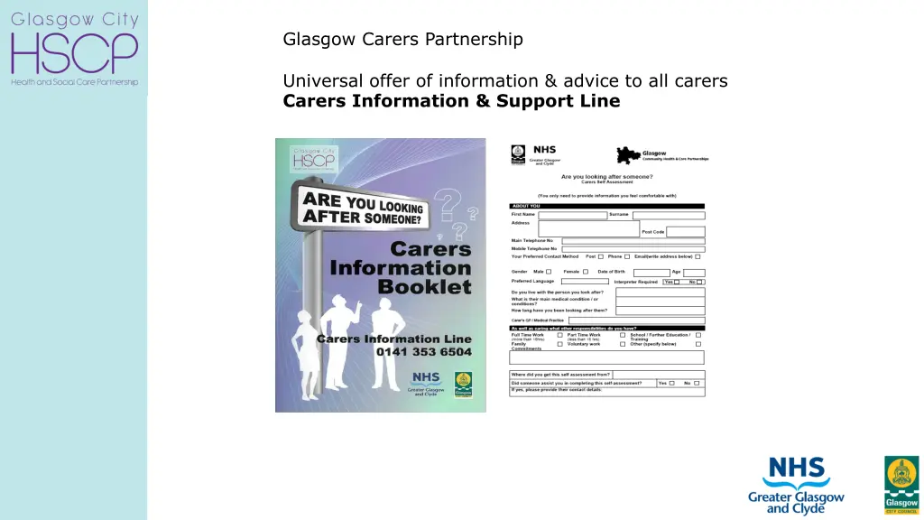 glasgow carers partnership