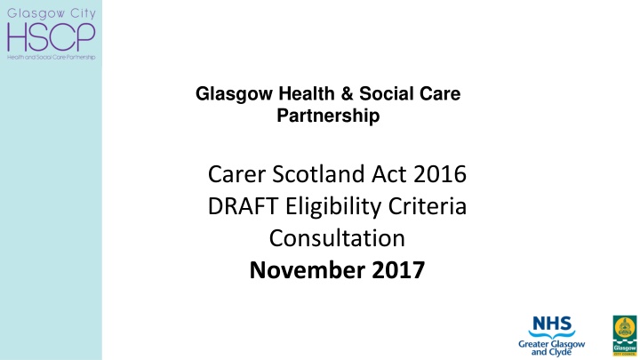 glasgow health social care partnership