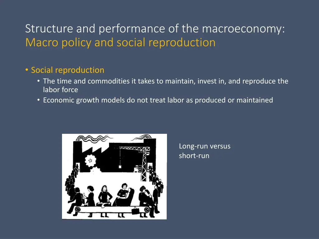 structure and performance of the macroeconomy