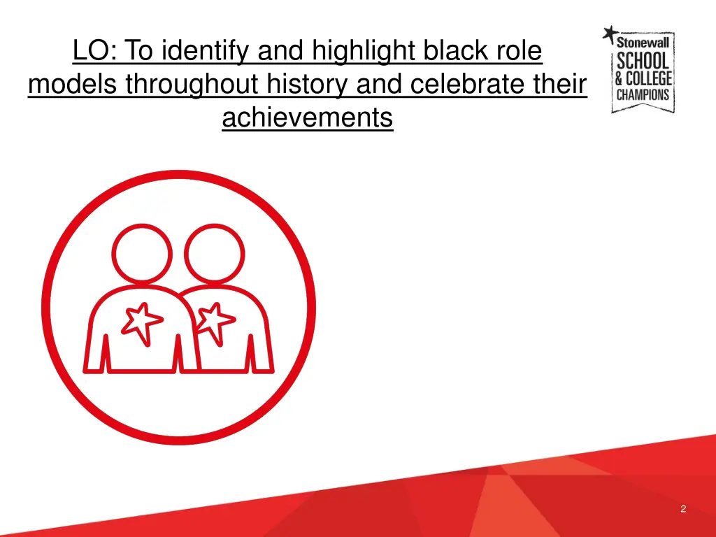 lo to identify and highlight black role models