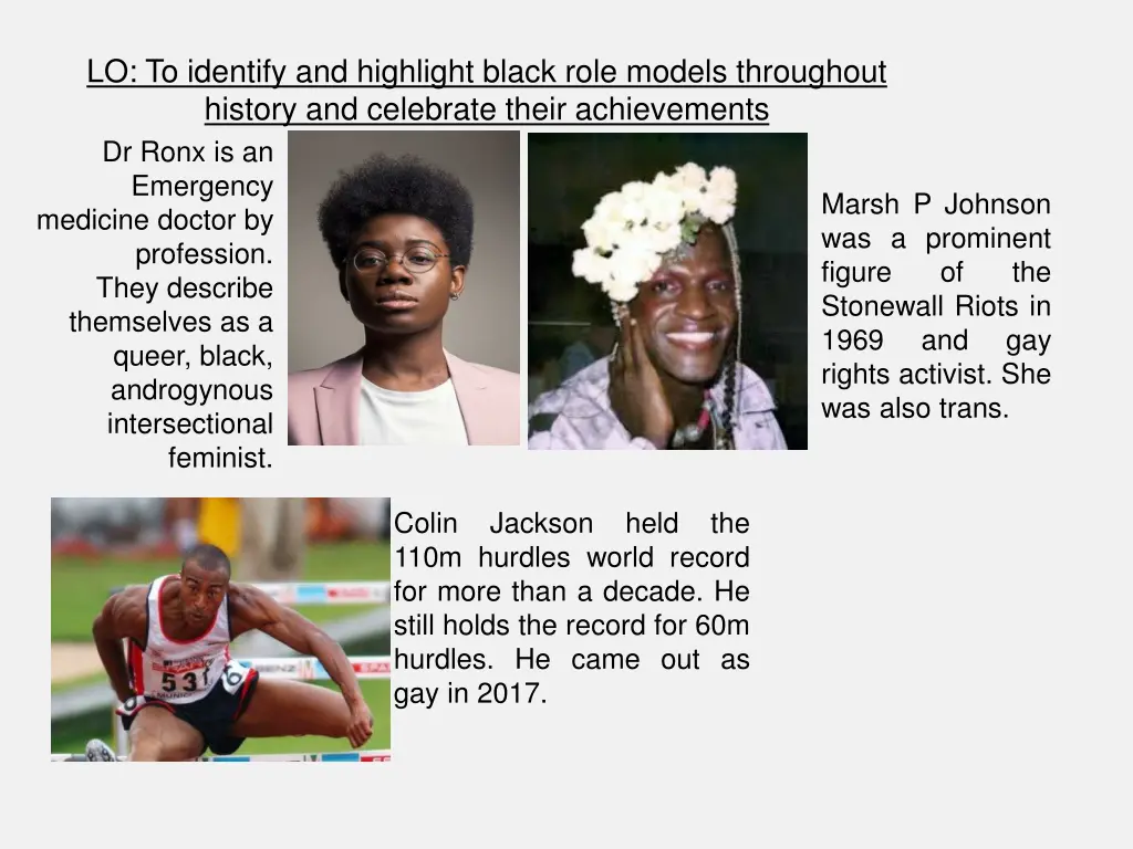 lo to identify and highlight black role models 4