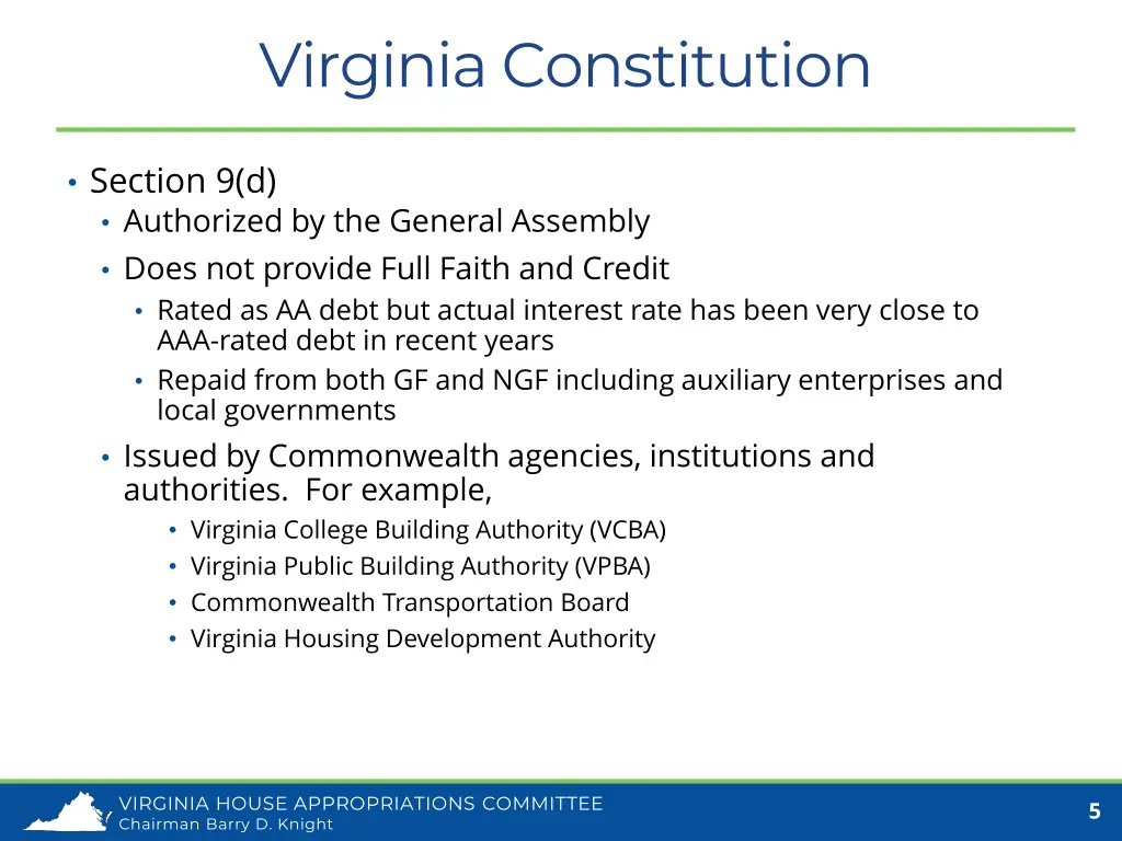 virginia constitution 1