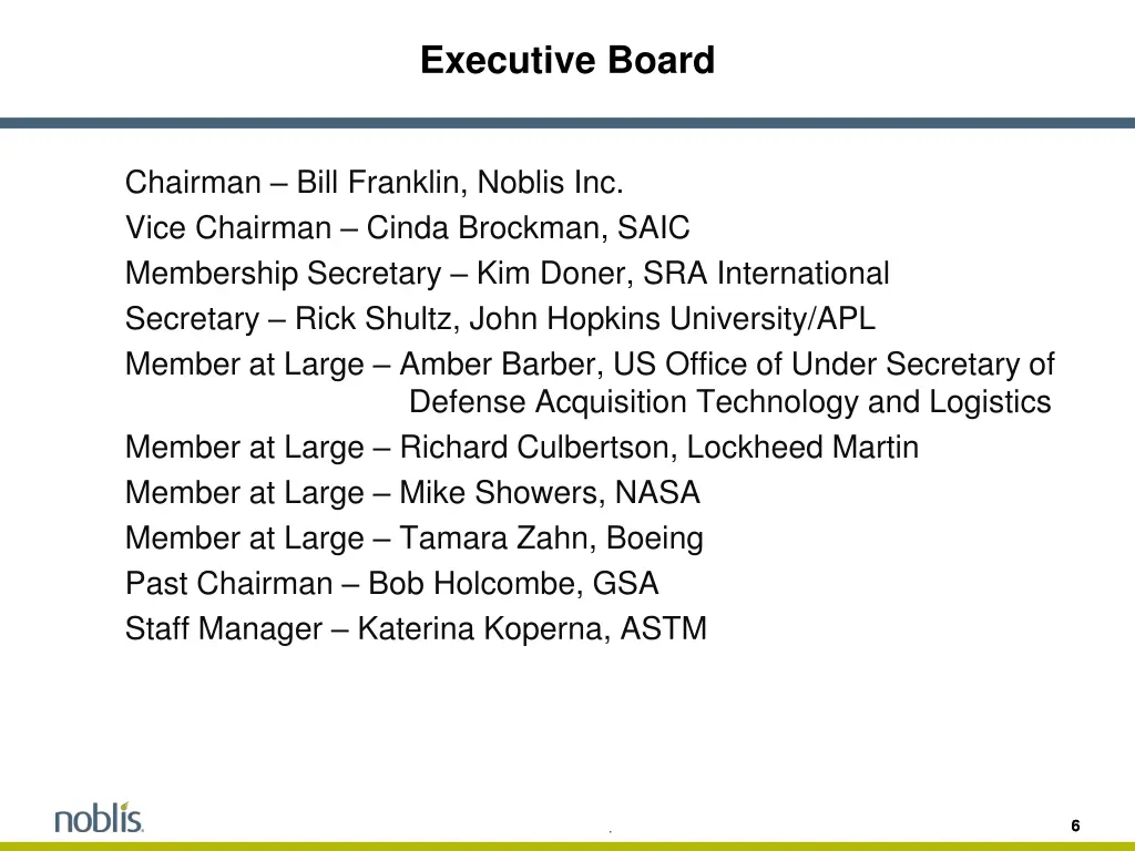 executive board