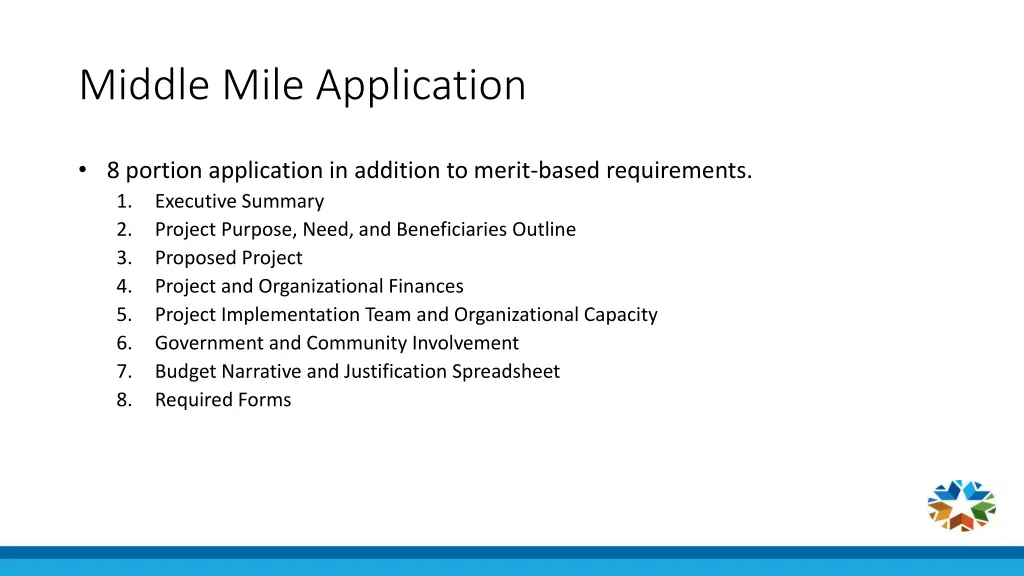 middle mile application