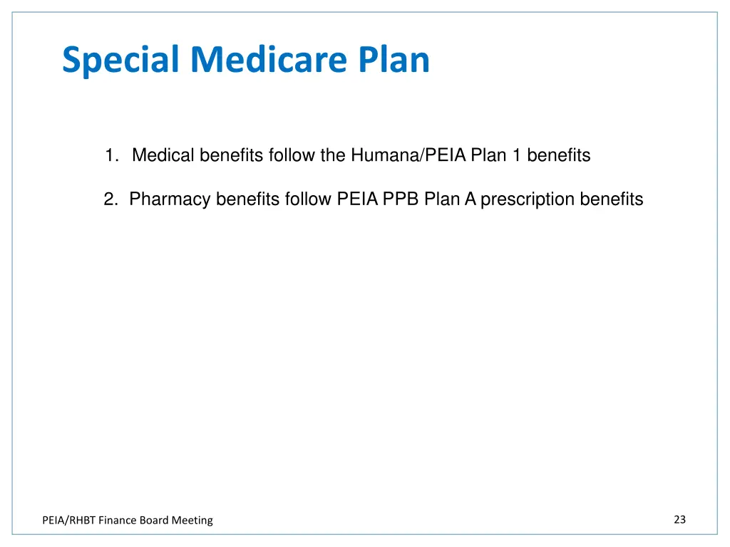 special medicare plan