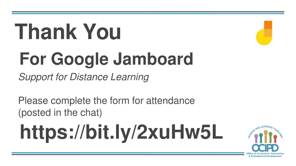 thank you for google jamboard support