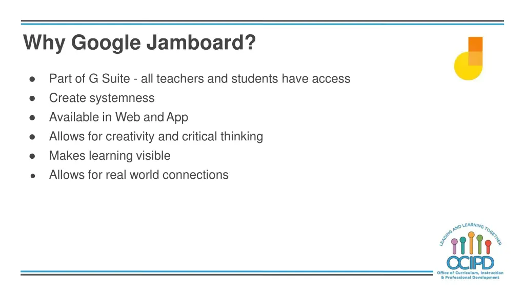 why google jamboard