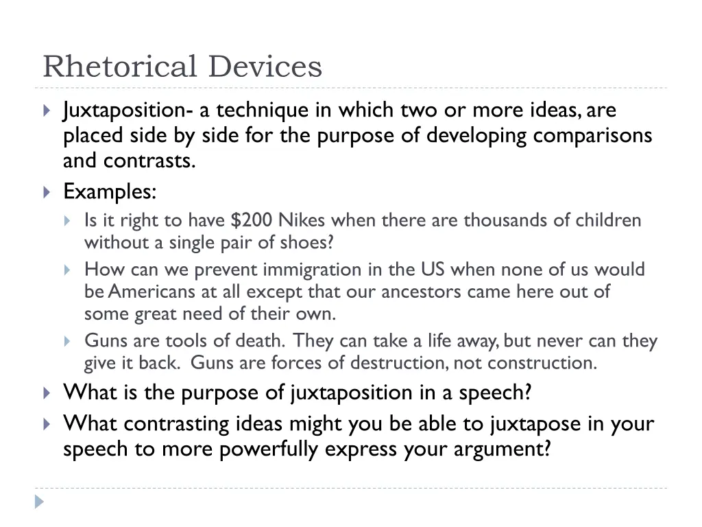 rhetorical devices 3