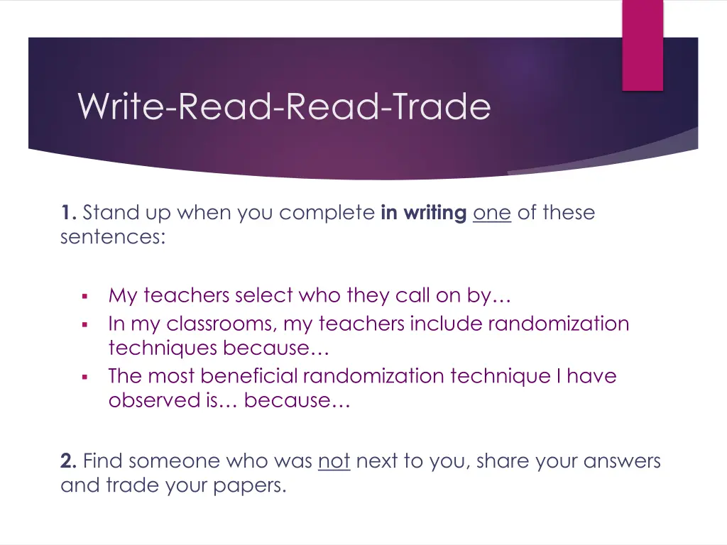 write read read trade