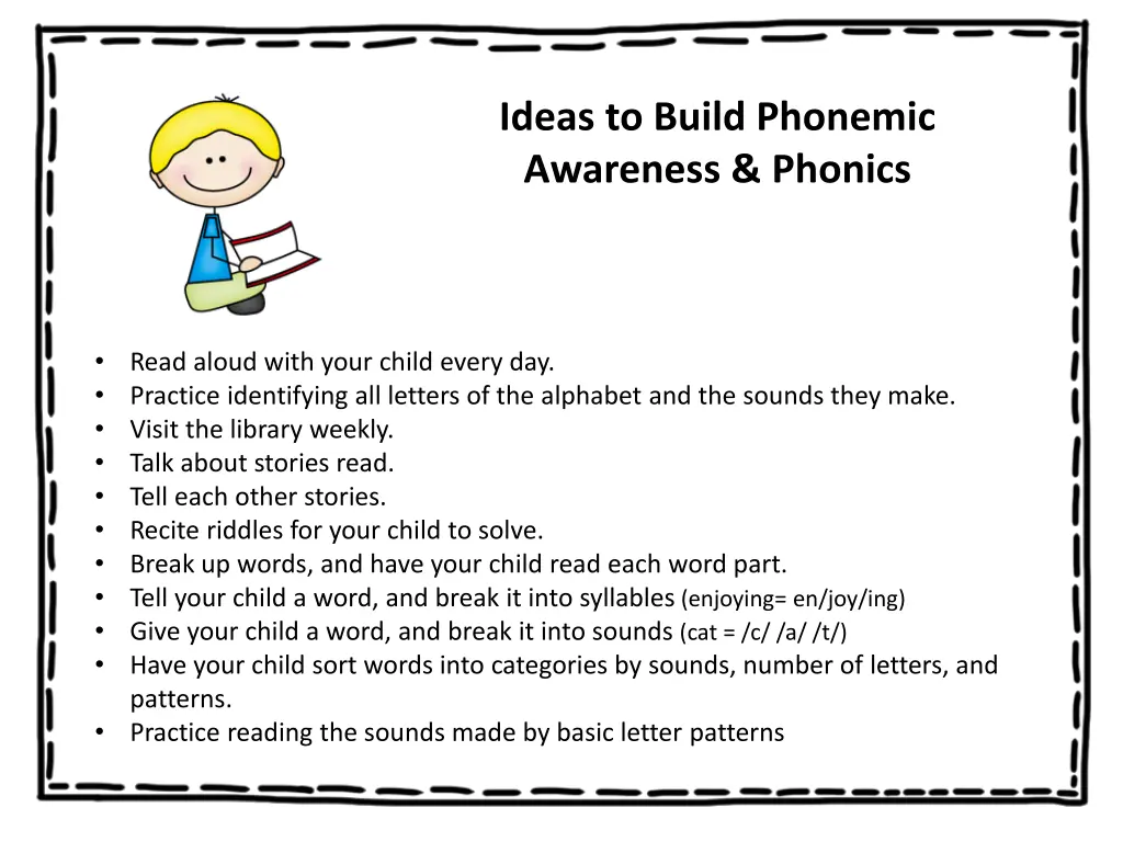 ideas to build phonemic awareness phonics