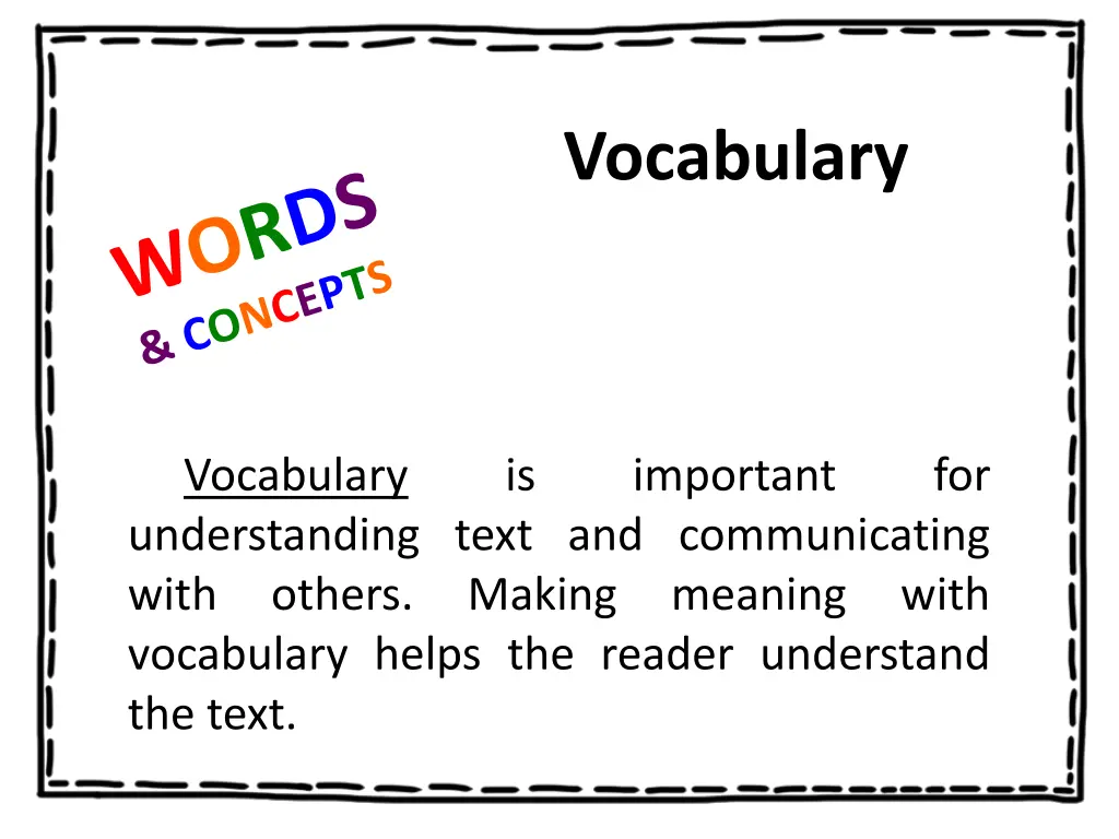 vocabulary