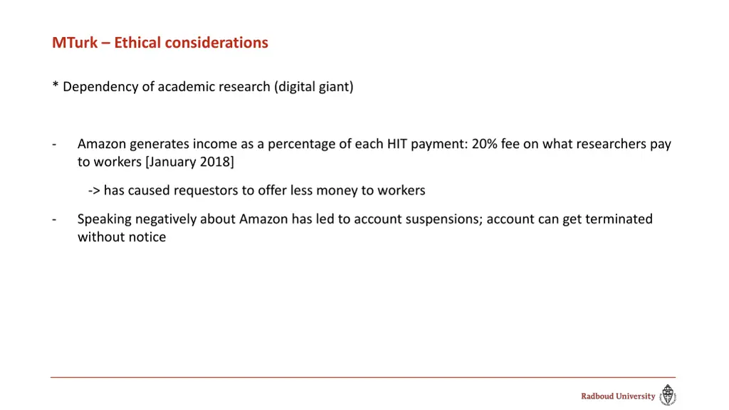 mturk ethical considerations 6