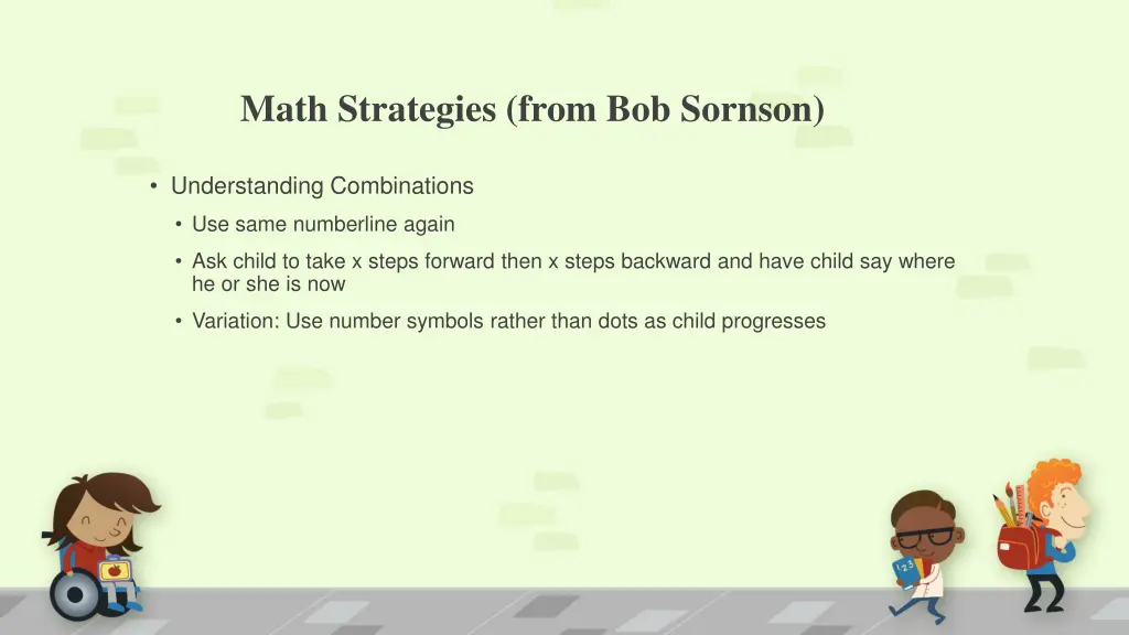 math strategies from bob sornson 4