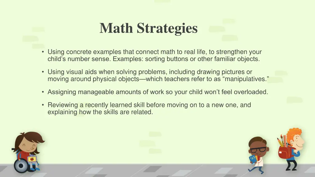 math strategies