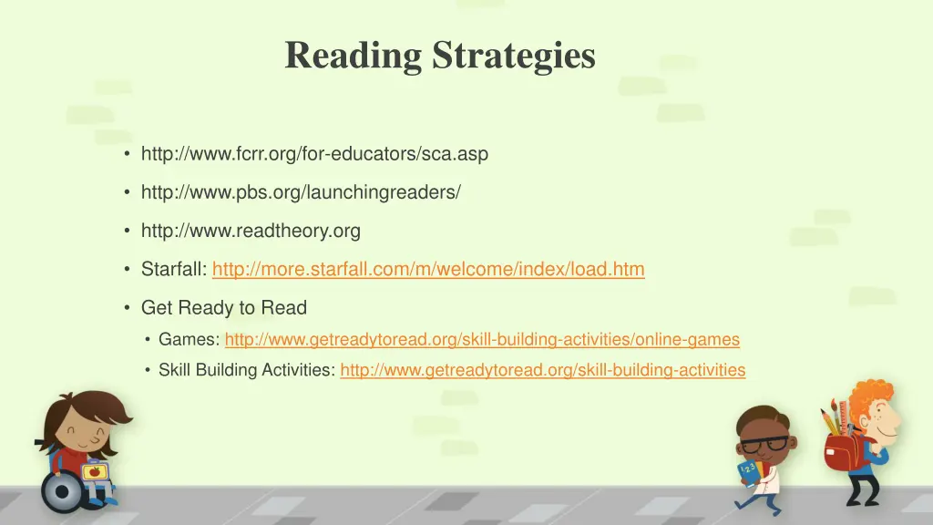 reading strategies