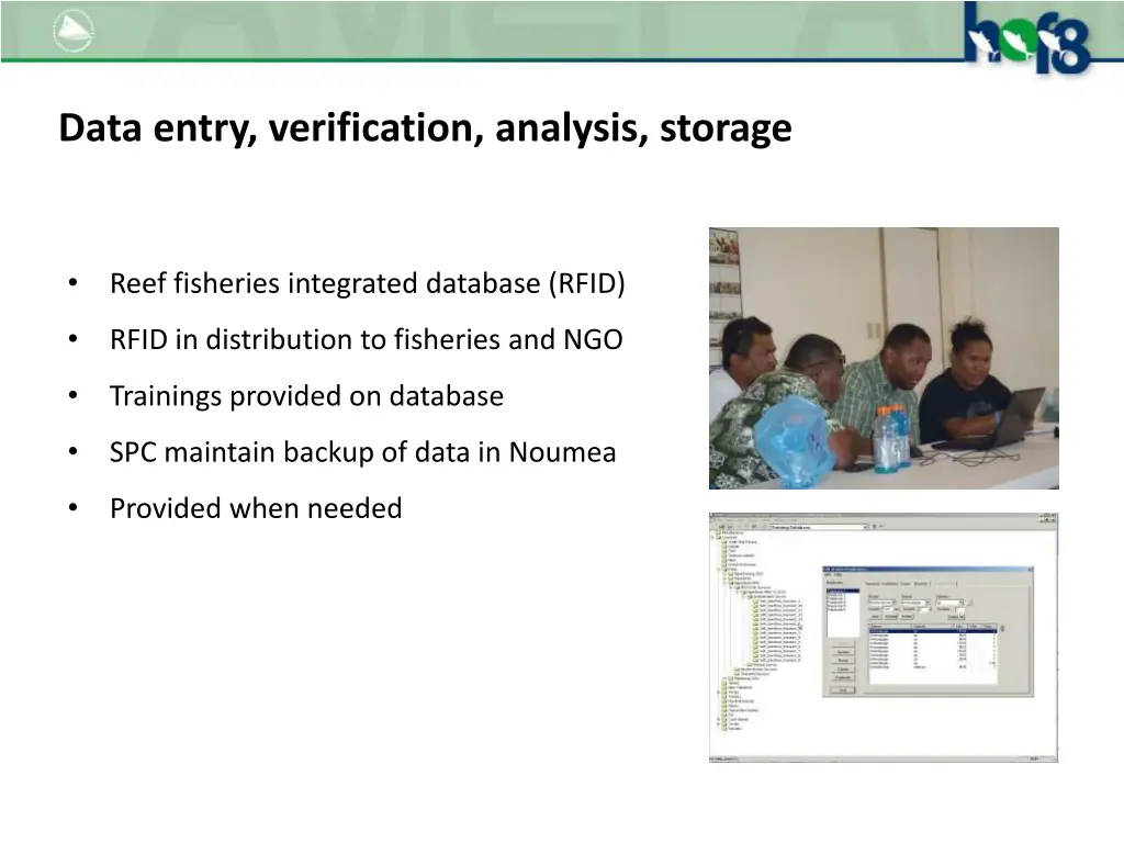 data entry verification analysis storage