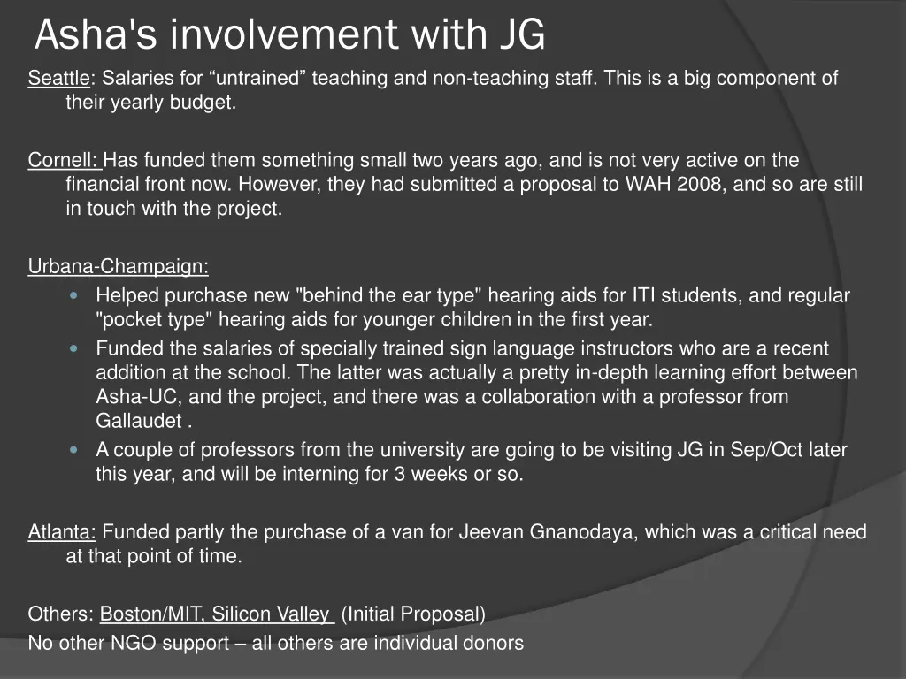 asha s involvement with jg seattle salaries