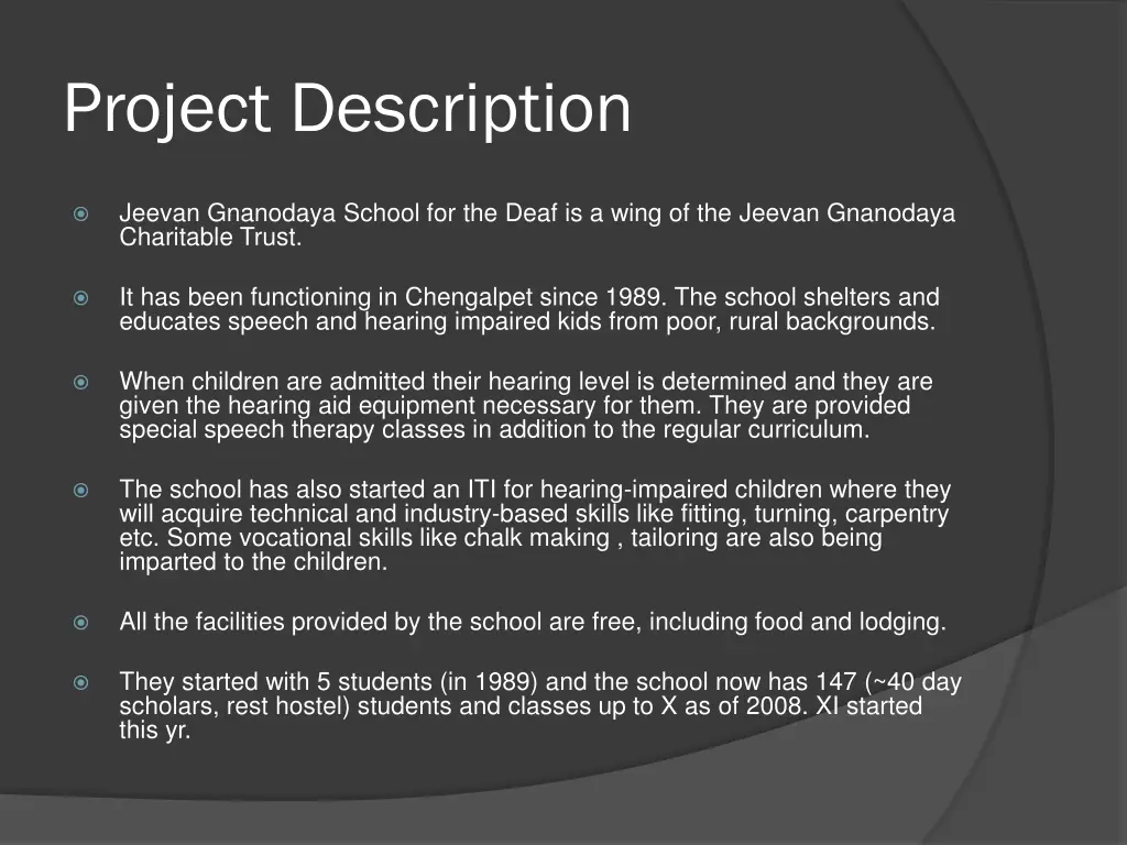 project description