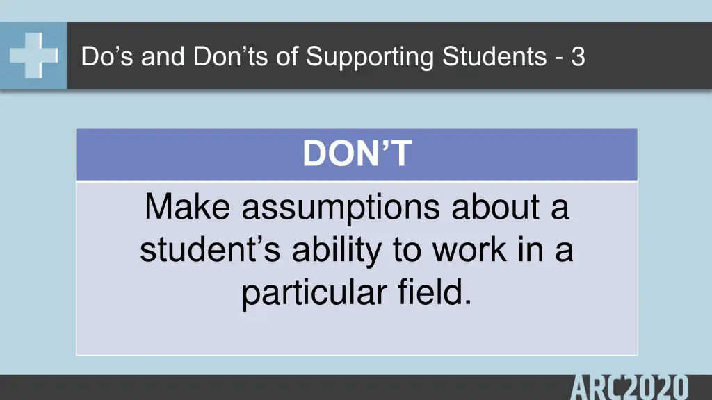 do s and don ts of supporting students 3