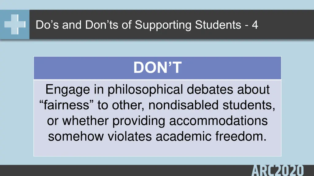 do s and don ts of supporting students 4