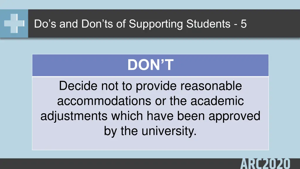 do s and don ts of supporting students 5