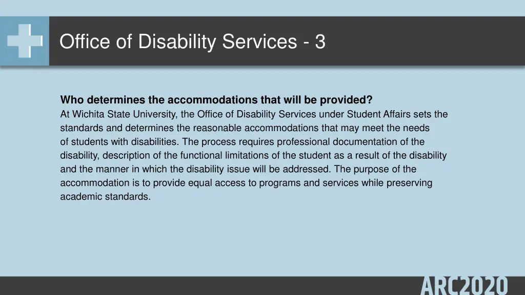 office of disability services 3