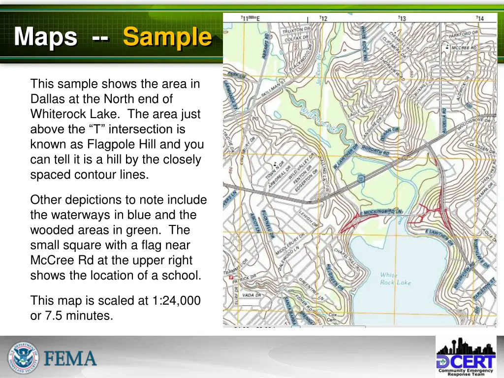 maps sample