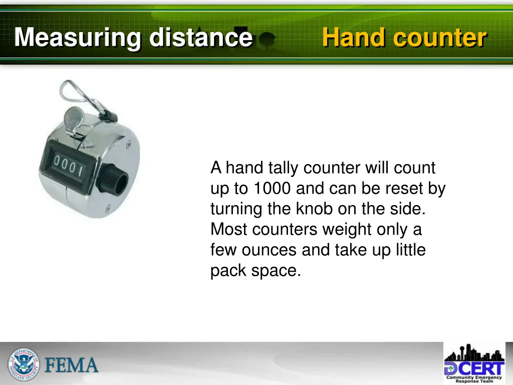 measuring distance 2