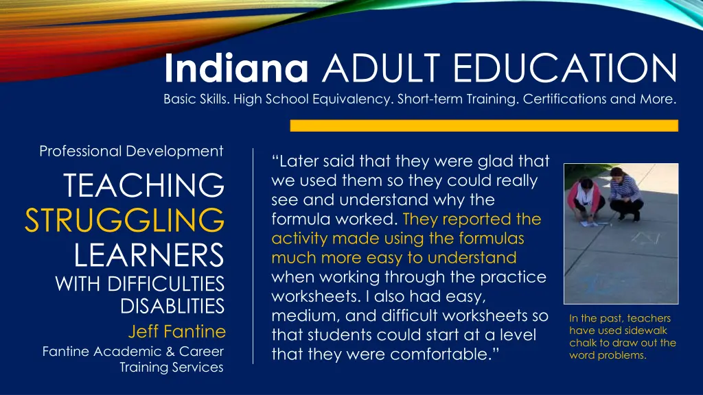 indiana adult education basic skills high school 34