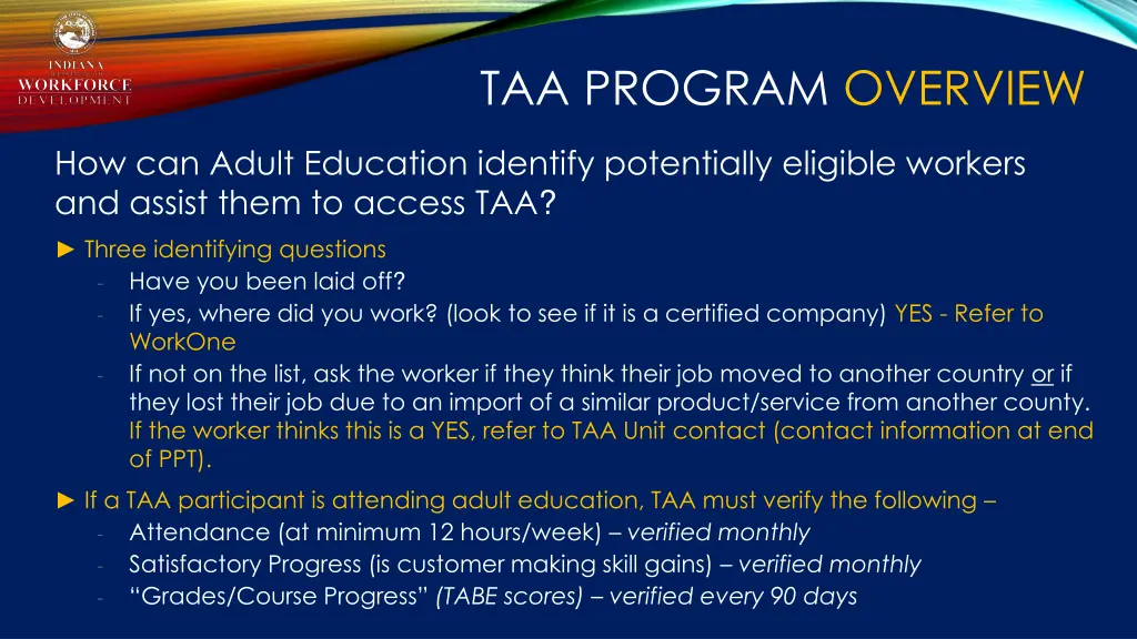 taa program overview 4