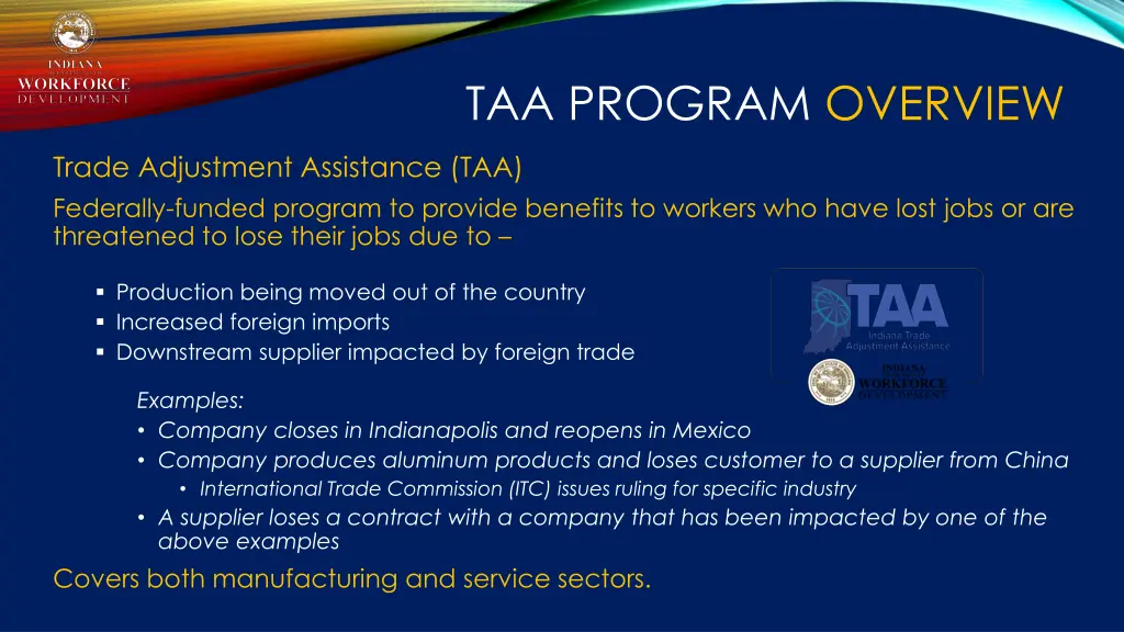 taa program overview