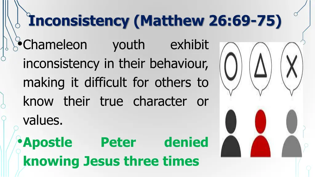 inconsistency matthew 26 69 75