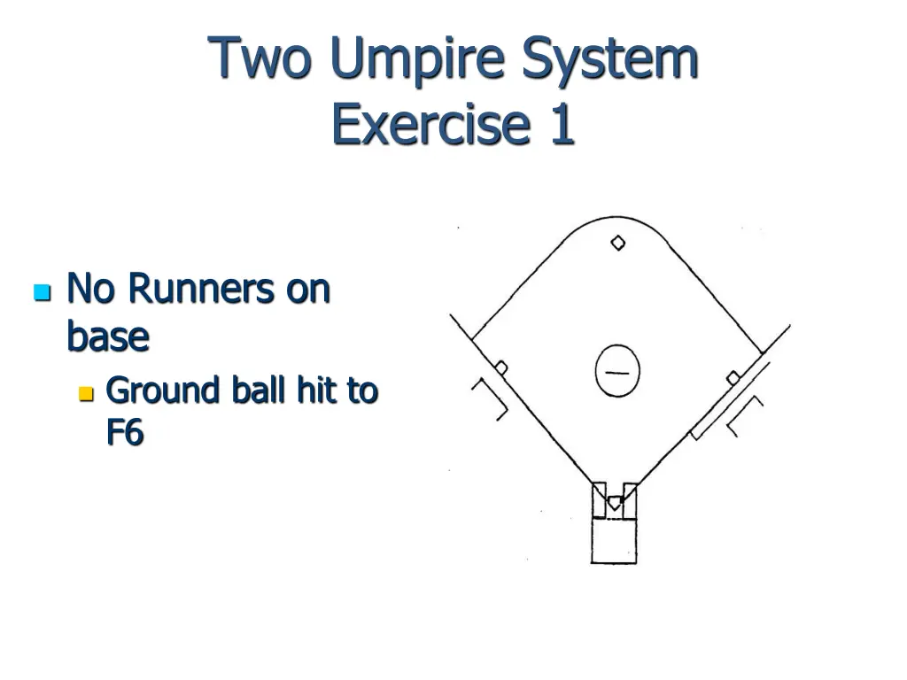 two umpire system exercise 1