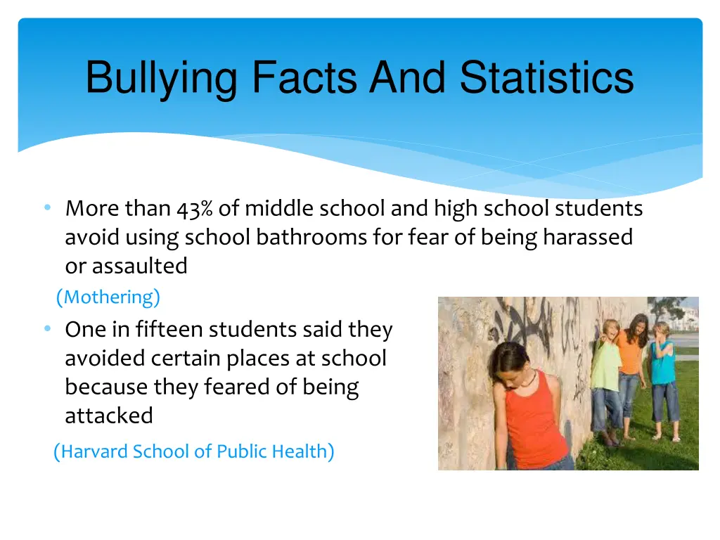 bullying facts and statistics 1