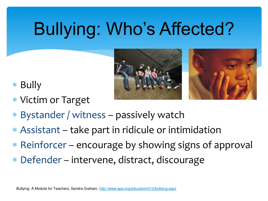 bullying who s affected