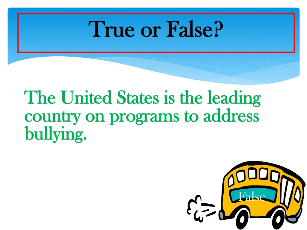 true or false true or false 2