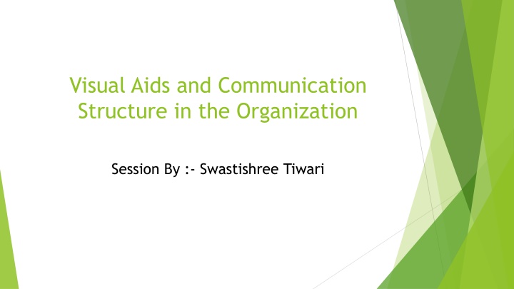 visual aids and communication structure