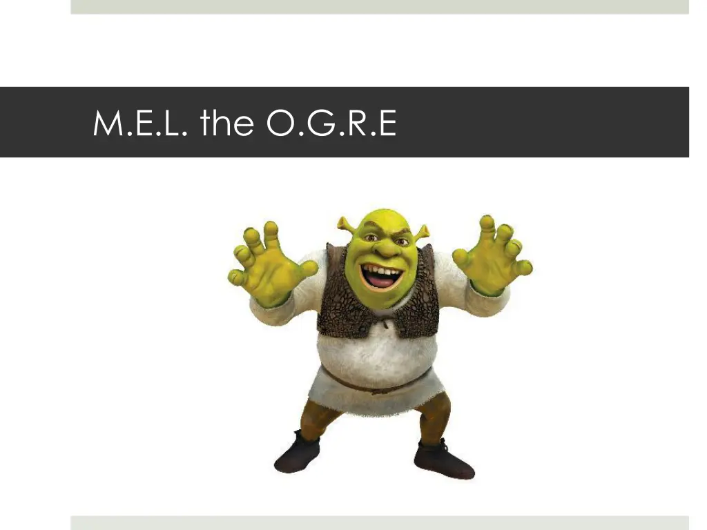 m e l the o g r e