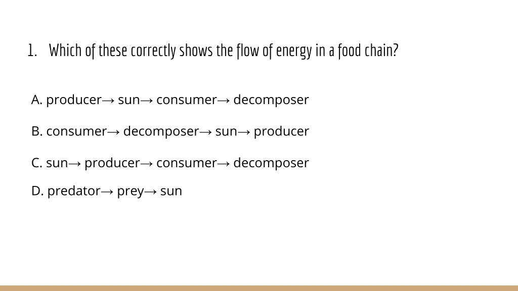 1 which of these correctly shows the flow