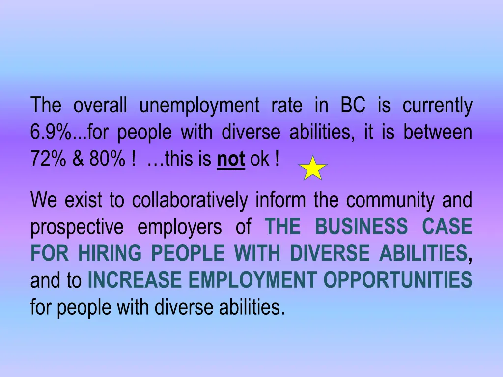 the overall unemployment rate in bc is currently