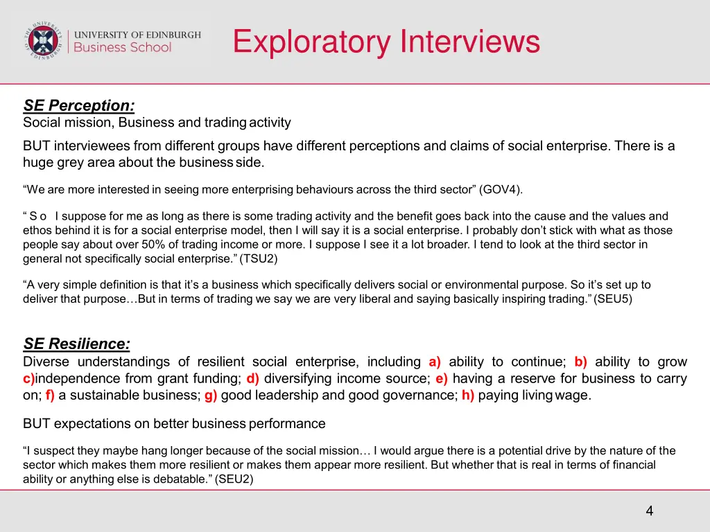 exploratory interviews 1