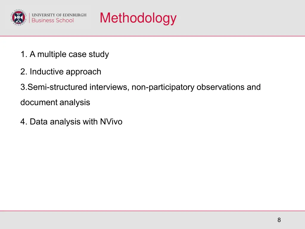 methodology